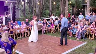 Davis Wedding - Our First Dance! Round the Clock by Dan + Shay