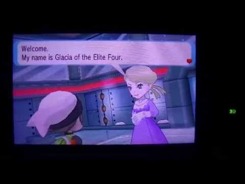 Pokemon Alpha Sapphire playthrough pt62  Elite Four Vs. Glacia (Ice-Type Specialist)