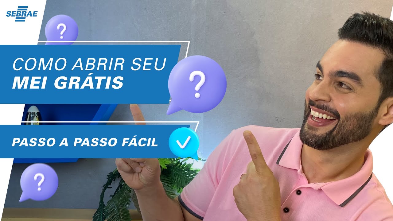 Como ABRIR seu MEI RÁPIDO, FÁCIL e GRÁTIS 🤔 Passo a passo SIMPLES pra FORMALIZAR o seu negócio