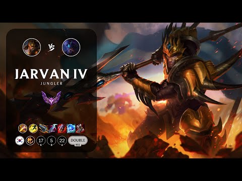 Jarvan IV Jungle vs Rek'Sai - KR Master Patch 14.4