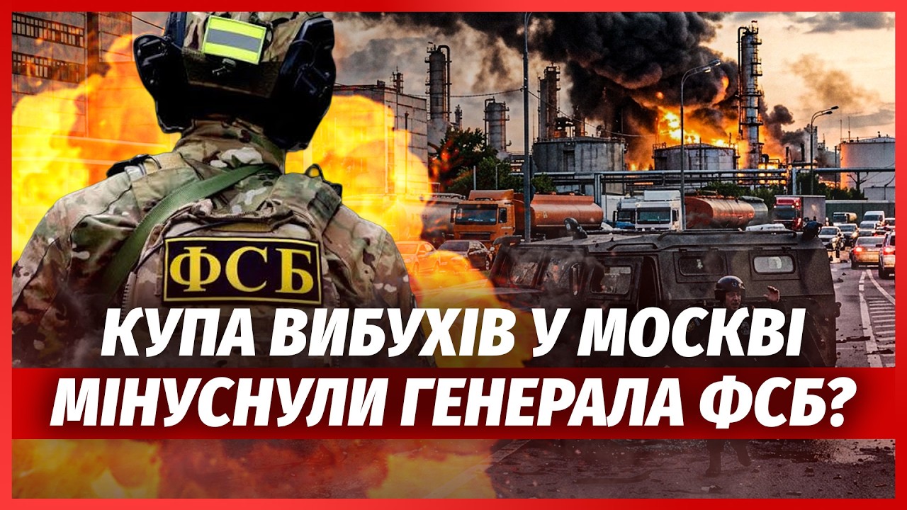 🔥7 хвилин тому! Бійня у МОСКВІ. Загинув ГЕНЕРАЛ ФСБ. Підірвали ЗАВОД ЛУКОЙЛА.