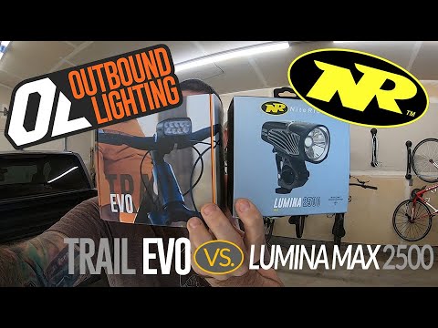Outbound Trail Evo vs. NiteRider Lumina Max 2500