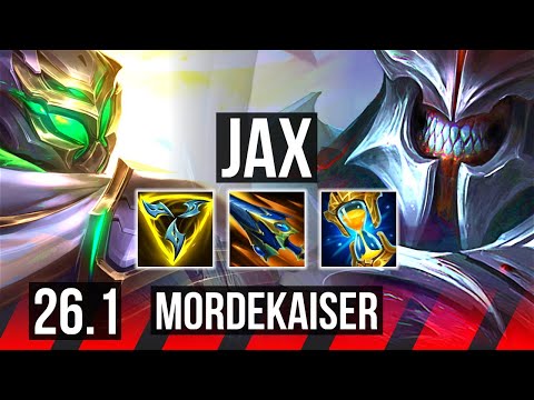 JAX vs MORDEKAISER (TOP) | KR Master | 26.1