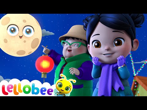 Moon Festival 🍯 Lellobee Kids Songs! Sing and Dance