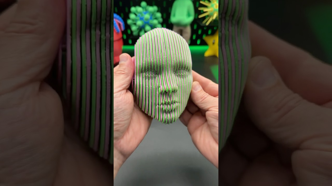 3D Printed Quantum Face