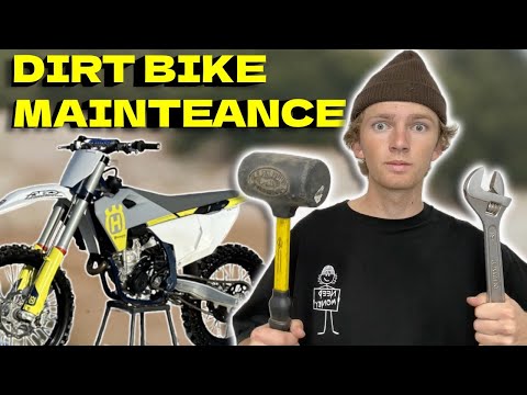 DIRT BIKE MAINTENACE (DAILY ROUTINE)