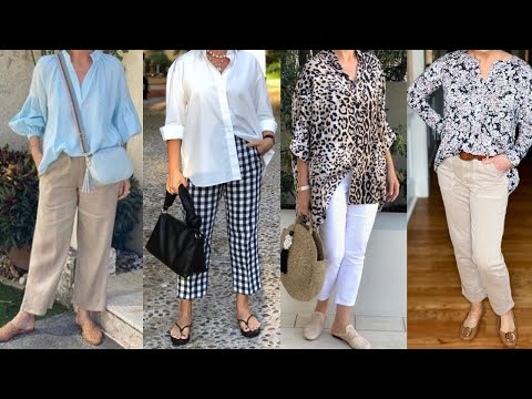 ATUENDOS y COMBINACIONES con ROPA de MODA para MUJERES MADURAS