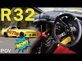 507hp R32 POV TEST DRIVE