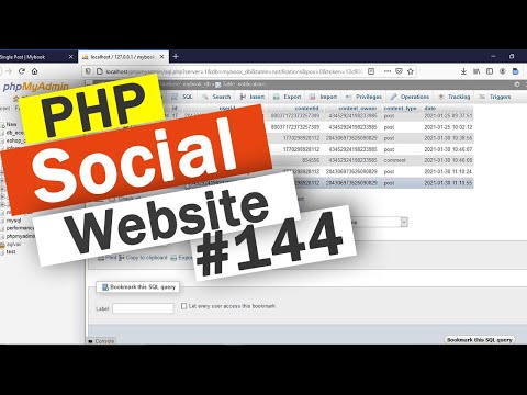 Social Website from scratch Part 8 Profile Page Top Bar | PHP | HTML | CSS | MYSQL Database