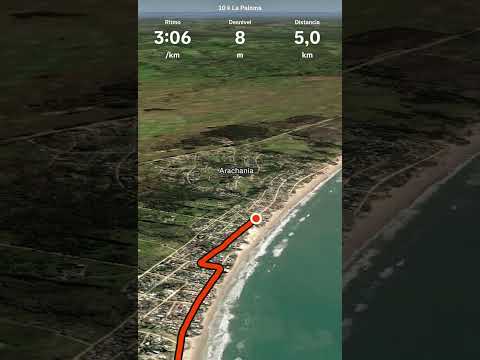 🏃🏃‍♀️Recorrido 10K La Paloma Gran final Rocha Corre - Largada: Hotel Gran Cabo Santa María. ✅