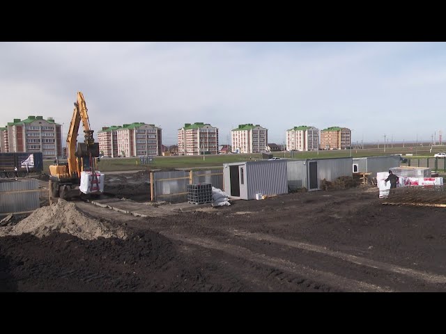 В Нурлате строится новый спортивный комплекс