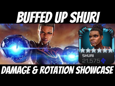 *NEW* SHURI DAMAGE & ROTATION SHOWCASE - RANK 4 GAMEPLAY