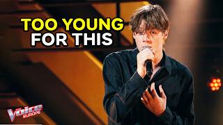 17 Years Old With a Voice That Doesn't Belong to His Age | The Voice