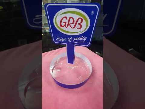 Acrylic 3 Step Stand