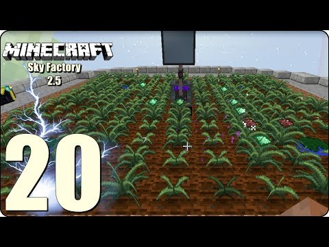 Minecraft - Sky Factory 2.5 - Mega Regador & Farm de Magical Crops - #20