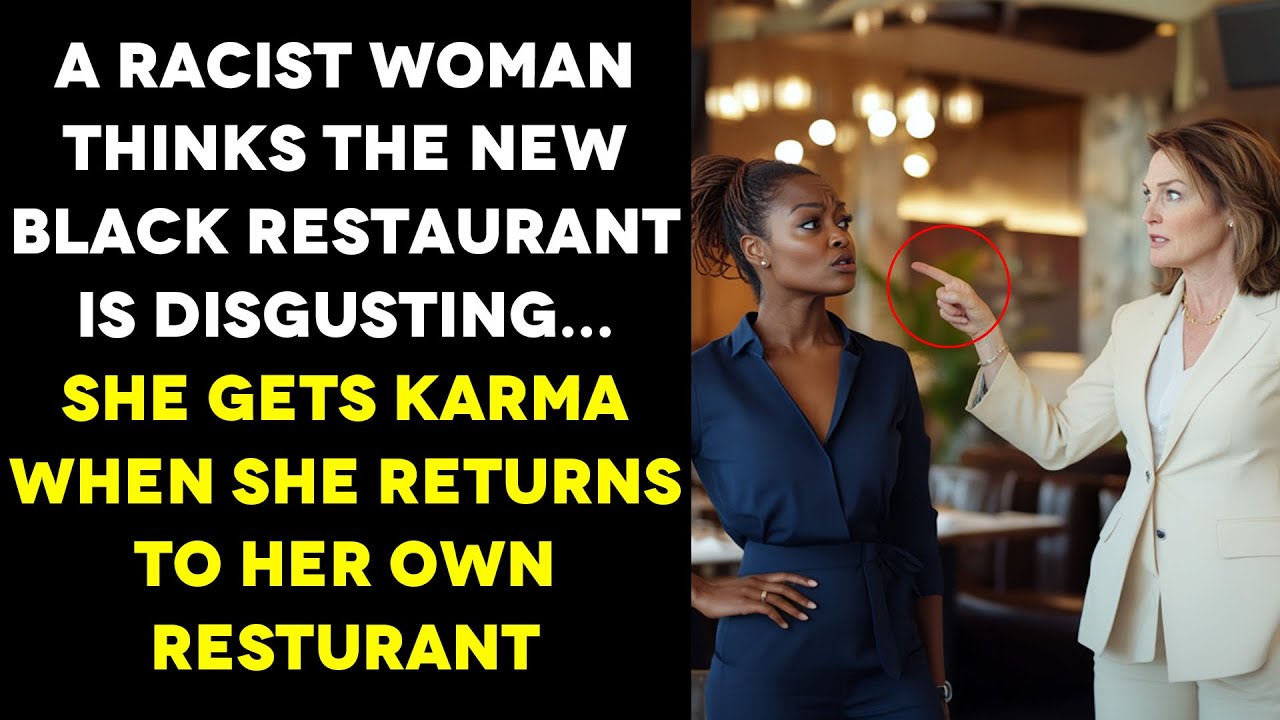 Racist Woman Insults Black Cuisine, She Gets Karma When She Returns To Her Own Restaurant