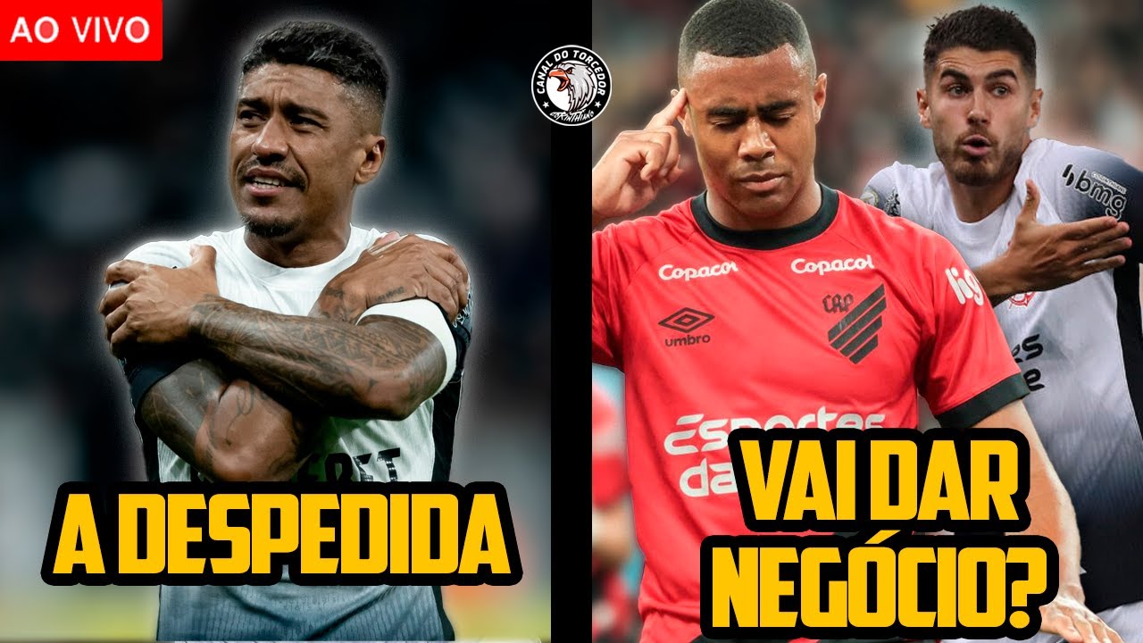 DESPEDIDA DE PAULINHO | MERCADO DA BOLA | NOVA DÍVIDA DO CORINTHIANS | CACÁ SE PRONUNCIA E +