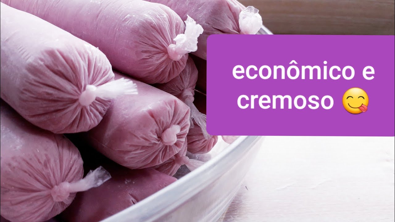 SACOLE GELADINHO CREMOSO COM LIGA CASEIRA💕💕