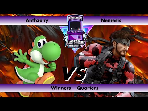 Flynn's Arcade 087 Winners Quarters - Anthzeny (Yoshi) VS Nemesis (Snake) SSBU Tournament 2023