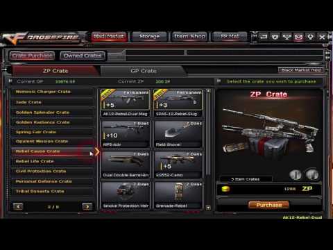 CrossFire NA - Item Shop  Christmas Update 1/1/2017