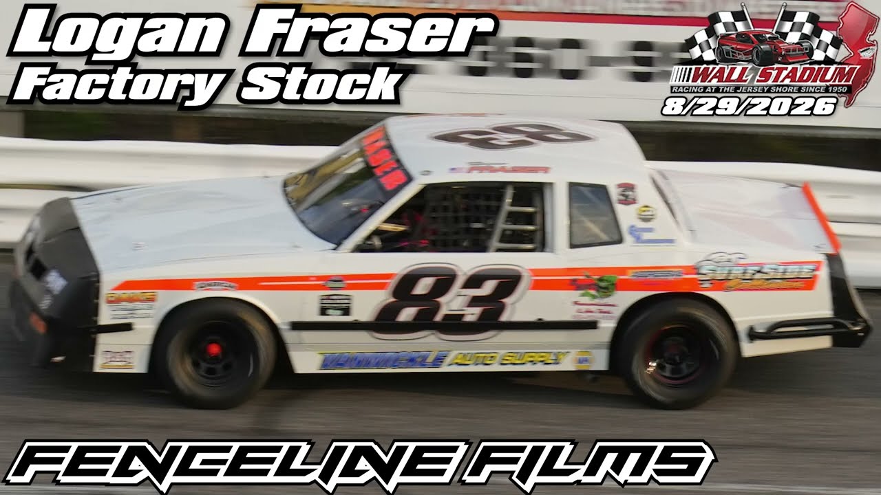 Logan Fraser Factory Stock at Wall Stadium