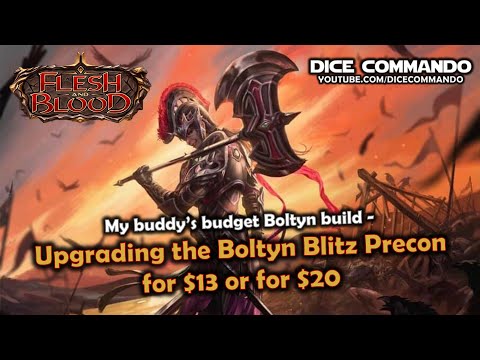 Flesh and Blood TCG | Go Again! Ep99 - Upgrading the Boltyn Blitz Precon for $20