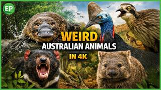 Weird Australian Animals 4K – Platypus, Wombat, Cassowary & Other Evolutionary Oddities