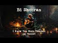 Ed Sheeran - I Knew You Were Trouble (AI Cover)