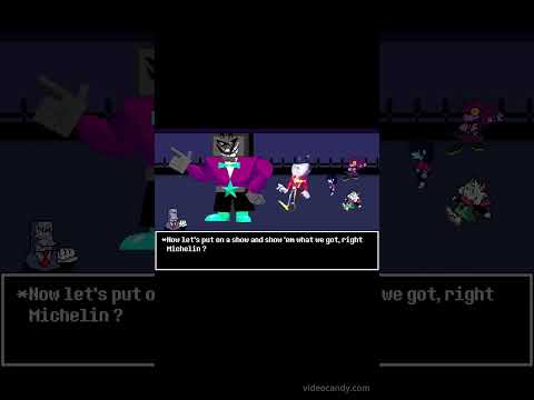 Deltarot Teaser : N Flicks fight intro (audio by @ButternutSq0s)