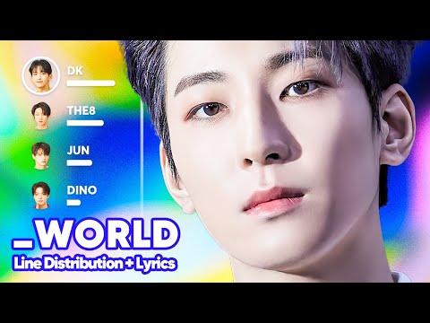 SEVENTEEN - _WORLD (Line Distribution + Lyrics Karaoke) PATREON REQUESTED