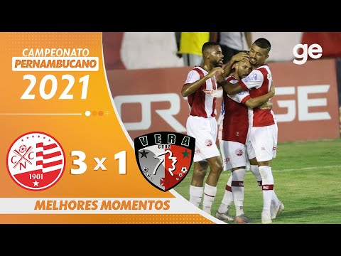Gols e lances de Náutico x Vera Cruz