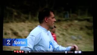preview picture of video 'Se Aafk - trener  Kjetil Rekdal s kjempescoring på Rekdal Stadion'
