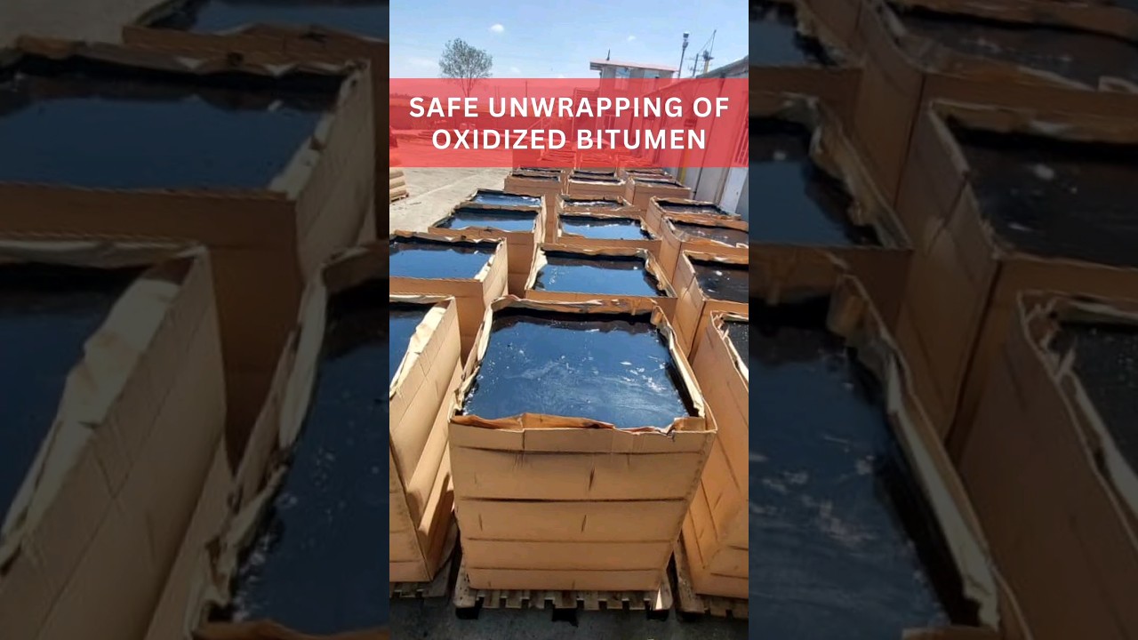 Safe Unwrapping of Oxidized Bitumen