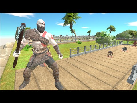GOD OF WAR DEATH RUN | Animal Revolt Battle Simulator