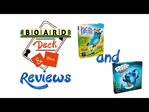 Board, Deck & Dice Reviews #87 & #88 - King Frog & Reef Route