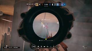 [R6S] 1 VS 5 サプレッサー強すぎてオールキル！！