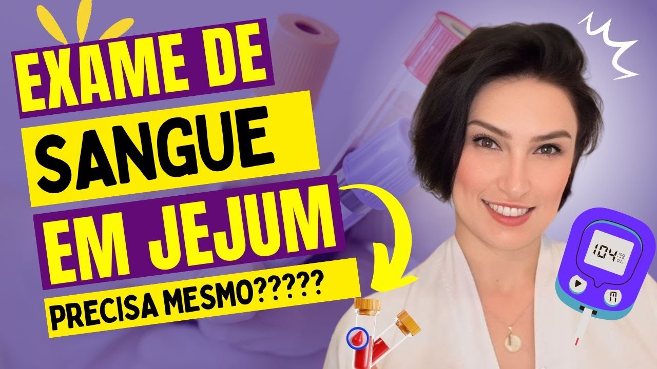Exame de Sangue em jejum pode beber agua? - Quantas horas de jejum - Biomedicina