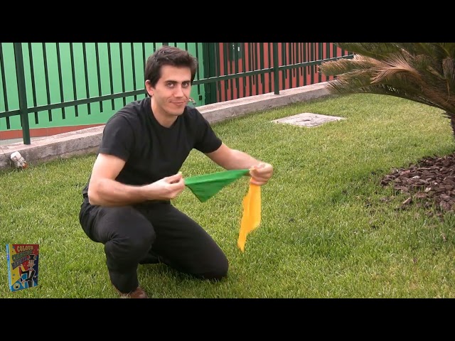 Vídeo relacionado con TigerTie - pañuelo de gasa - verde verde fluorescente monocromo tamaño 160 cm x 36 cm - bufanda