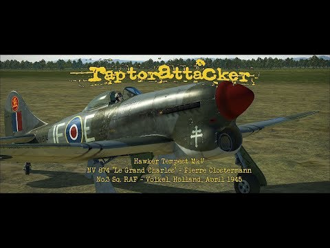 Hawker Tempest MkV - NV 874 'Le Grand Charles' - Pierre Clostermann