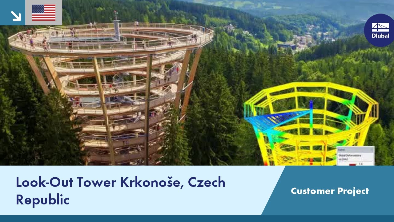 Customer Project: Look-Out Tower Krkonoše, Czech Republic