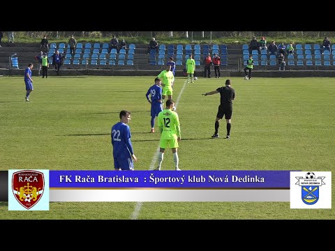 FK Rača Bratislava : Špotový klub Nová Dedinka 8 : 2 Highlighty + rozhovory  2122  HD