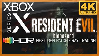 [4K/HDR] Resident Evil 7 : Biohazard (Next-gen patch) / Xbox Series X Gameplay 60 fps & Ray Tracing