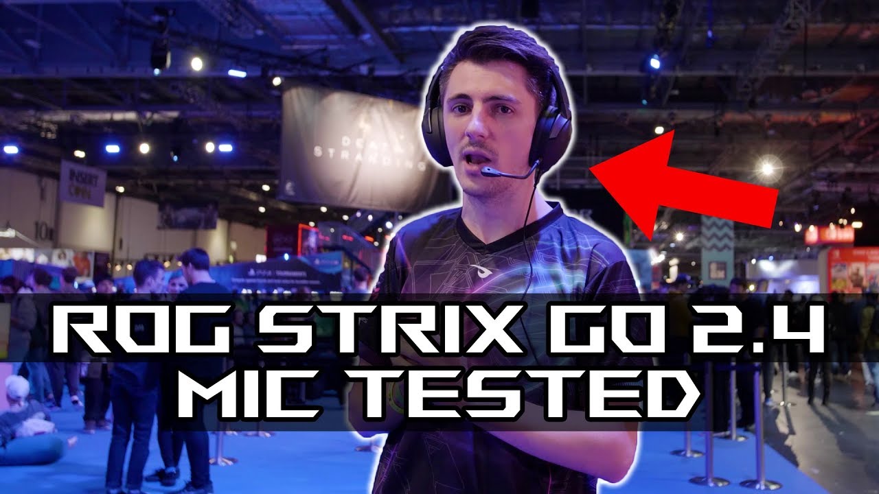 AI Noise Cancelling TESTED! ROG Strix Go 2.4 Headset Introduction - YouTube