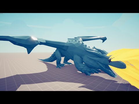 ALL ANIMALS & DRAGON TURNED INTO ICE Totally Accurate Battle Simulator