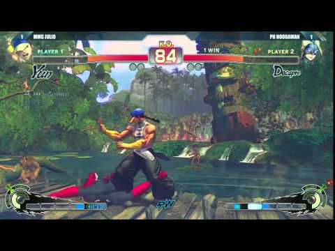 USF4: pH Hoodaman vs MMG Julio - PH Fight Club league - Round 2