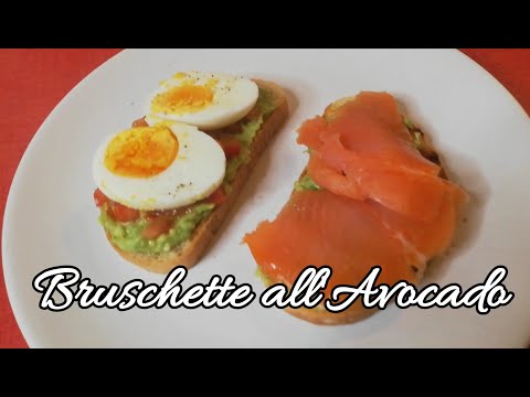 Bruschette con l'Avocado : Idee per 2 Bruschette @ChefJasonznc