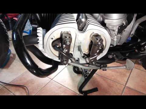 BMW R80 g/s First start After engine rebuilt - controllo circuito olio