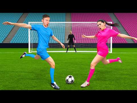 Jungs vs Mädels: Das ultimative Elfmeter-Duell