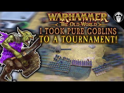 Over 230 Models! I Took PURE GOBLINS to a Tournament! | Warhammer The Old World