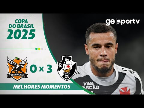 Gols e lances de Nova Iguaçú x Vasco da Gama
